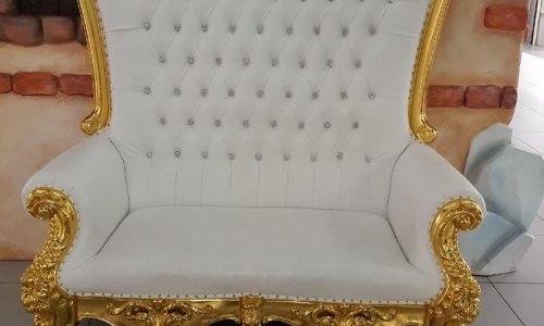 Grand fauteuil style baroque réalisé par L'atelier Artisanal Sète