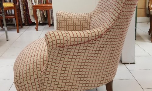 Rénovation fauteuil Sète de profil