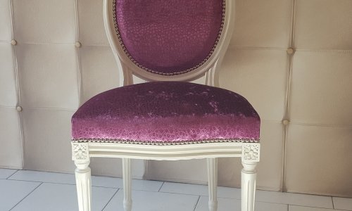 Chaise Louis XVI réalisé par L'atelier Artisanal Sète